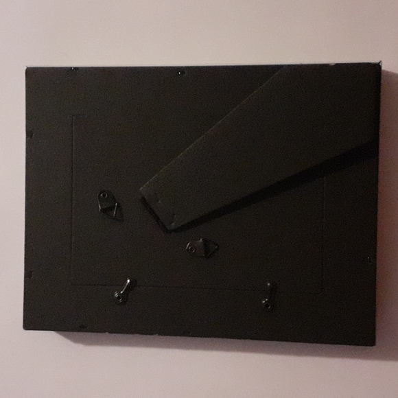 Antique Style Grey Frame with Silver accents and Eiffel Tower picture - Picture 4 of 4